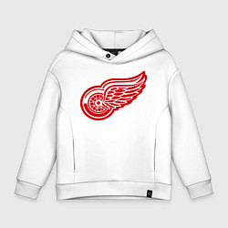 Толстовка оверсайз детская Detroit Red Wings: Pavel Datsyuk, цвет: белый
