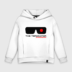 Толстовка оверсайз детская The Terminator, цвет: белый
