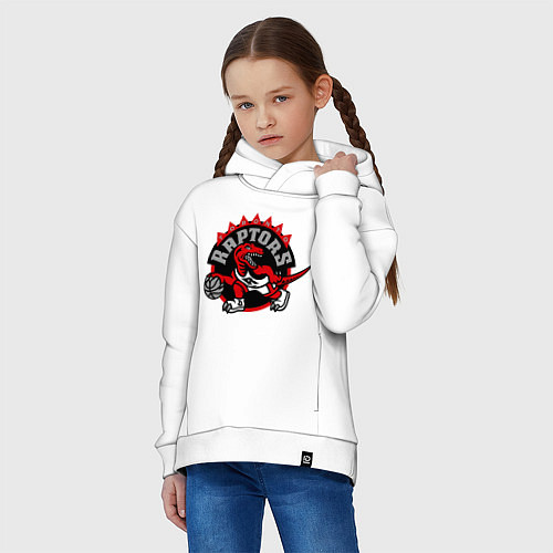 Детское худи оверсайз Toronto / Белый – фото 3