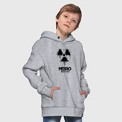 Толстовка оверсайз детская METRO EXODUS, цвет: меланж — фото 2