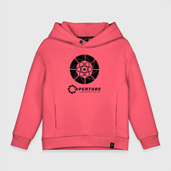 Толстовка оверсайз детская PORTAL, цвет: коралловый