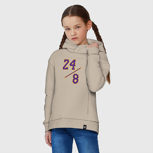 Детское худи оверсайз Kobe Bryant / Миндальный – фото 3