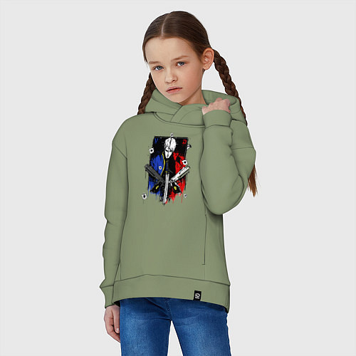 Детское худи оверсайз DMC / Авокадо – фото 3