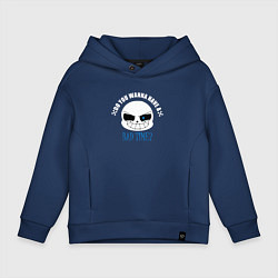 Толстовка оверсайз детская UNDERTALE, цвет: тёмно-синий