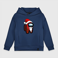 Толстовка оверсайз детская Among Us, цвет: тёмно-синий