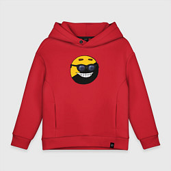 Толстовка оверсайз детская Анкап, цвет: красный