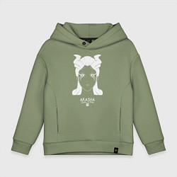 Толстовка оверсайз детская Акаша из Доты 2, цвет: авокадо