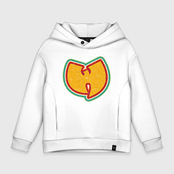 Толстовка оверсайз детская Wu-Tang Colors, цвет: белый