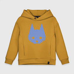 Толстовка оверсайз детская Stray Blue, цвет: горчичный