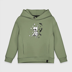 Толстовка оверсайз детская Hollow Knight game, цвет: авокадо