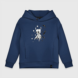 Толстовка оверсайз детская Hollow Knight game, цвет: тёмно-синий