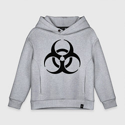 Детское худи оверсайз Biological hazard
