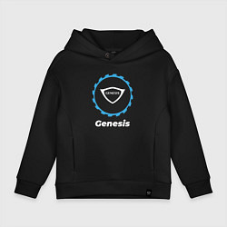Толстовка оверсайз детская Genesis в стиле Top Gear, цвет: черный