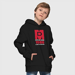 Толстовка оверсайз детская Depeche Mode - Black Celebration album merch, цвет: черный — фото 2