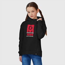 Толстовка оверсайз детская Depeche Mode - Black Celebration album merch, цвет: черный — фото 2