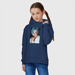 Толстовка оверсайз детская Felix Rock Star Stray Kids, цвет: тёмно-синий — фото 2