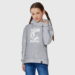 Толстовка оверсайз детская Ронни Коулман, цвет: меланж — фото 2