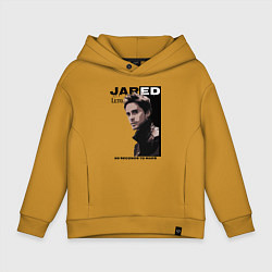 Толстовка оверсайз детская Jared Joseph Leto 30 Seconds To Mars, цвет: горчичный
