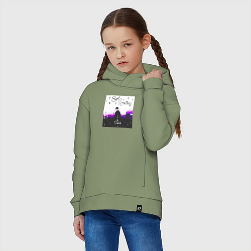 Детское худи оверсайз Одиночное Прокачивание / Авокадо – фото 3