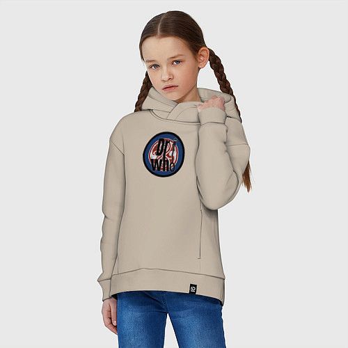 Детское худи оверсайз Dr Who / Миндальный – фото 3