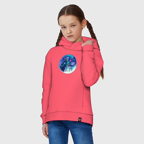 Детское худи оверсайз Невеста чародея Элиас Эйнсворт / Коралловый – фото 3