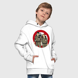 Толстовка оверсайз детская X busters, цвет: белый — фото 2