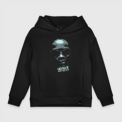 Толстовка оверсайз детская Urban Hustler, цвет: черный