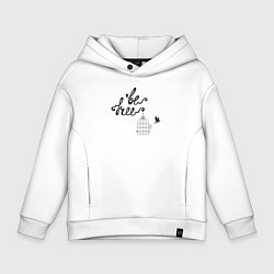 Детское худи оверсайз Будь свободен