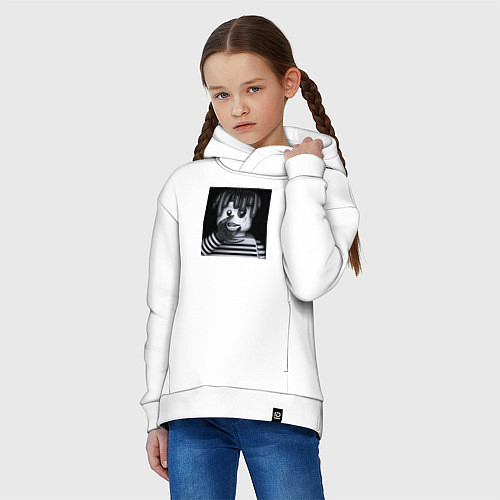 Детское худи оверсайз Denzel curry / Белый – фото 3