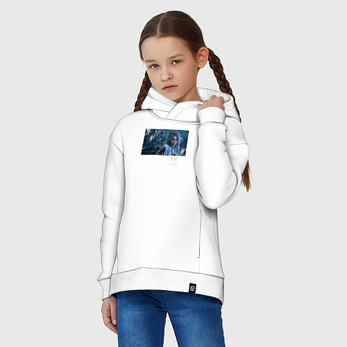 Детское худи оверсайз Clair Obscur Expedition 33 Maelle / Белый – фото 3