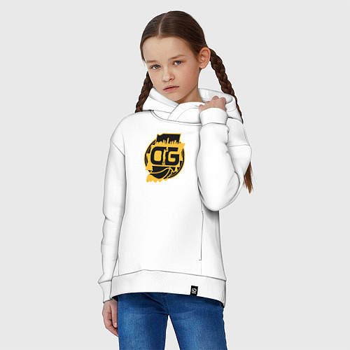 Детское худи оверсайз OG Pacers / Белый – фото 3