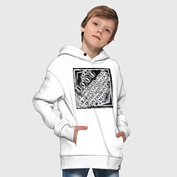 Толстовка оверсайз детская Путешествие в Лас-Вегас, цвет: белый — фото 2