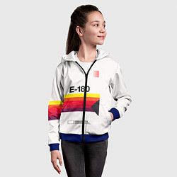 Толстовка на молнии детская VHS E-180, цвет: 3D-синий — фото 2