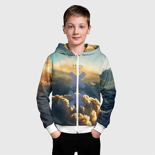 Детская толстовка на молнии The XX / 3D-Белый – фото 3