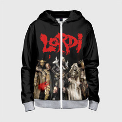Толстовка на молнии детская LORDI, цвет: 3D-меланж