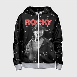 Толстовка на молнии детская Old Rocky, цвет: 3D-меланж