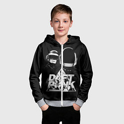 Толстовка на молнии детская Daft Punk: Space Rangers, цвет: 3D-меланж — фото 2