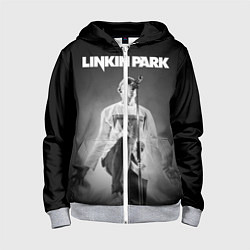 Толстовка на молнии детская Linkin Park: Bennington, цвет: 3D-меланж
