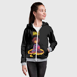 Толстовка на молнии детская UNDERTALE FRISK, цвет: 3D-меланж — фото 2