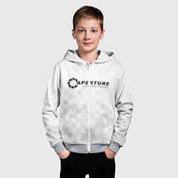 Толстовка на молнии детская PORTAL, цвет: 3D-меланж — фото 2