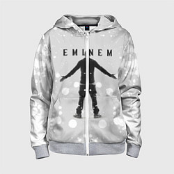 Толстовка на молнии детская EMINEM, цвет: 3D-меланж