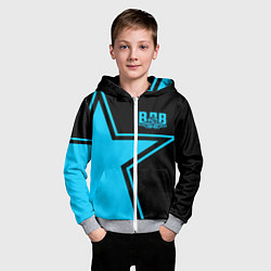 Толстовка на молнии детская ВДВ, цвет: 3D-меланж — фото 2