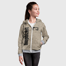 Толстовка на молнии детская LIMP BIZKIT, цвет: 3D-меланж — фото 2