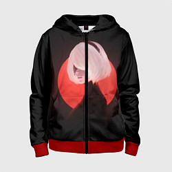 Детская толстовка на молнии 2b Nier Black