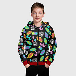 Толстовка на молнии детская STRANGER THINGS, цвет: 3D-красный — фото 2