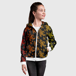 Толстовка на молнии детская Final Fantasy, цвет: 3D-белый — фото 2