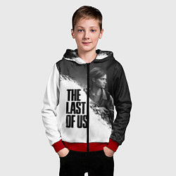 Толстовка на молнии детская THE LAST OF US 2, цвет: 3D-красный — фото 2