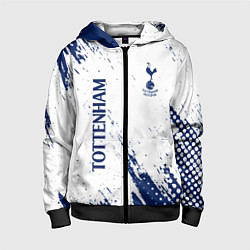 Толстовка на молнии детская TOTTENHAM HOTSPUR, цвет: 3D-черный