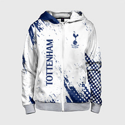 Толстовка на молнии детская TOTTENHAM HOTSPUR, цвет: 3D-меланж