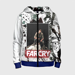Толстовка на молнии детская FARCRY WOLF, цвет: 3D-синий